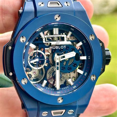 hublot stainless steel ceramic|Hublot big bang blue ceramic.